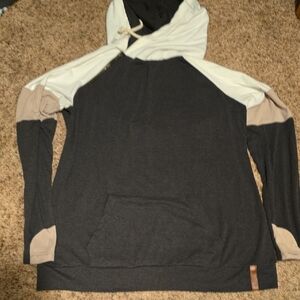 AMPERSAND AVE Dark Gray Hoodie